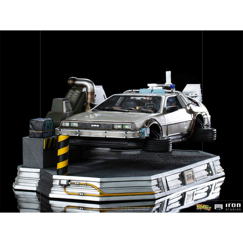 DELOREAN SET REGULAR VERSION - BACK TO THE FUTURE PART II - ART SCALE