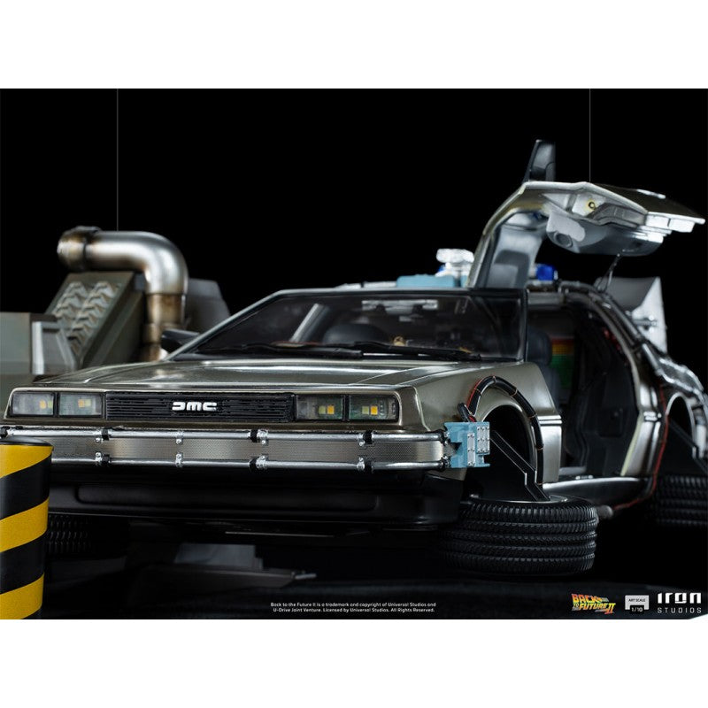 DELOREAN SET REGULAR VERSION - BACK TO THE FUTURE PART II - ART SCALE