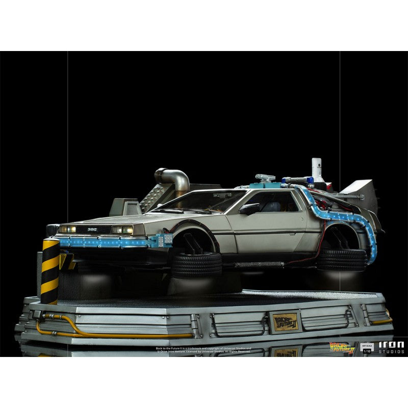 DELOREAN SET REGULAR VERSION - BACK TO THE FUTURE PART II - ART SCALE