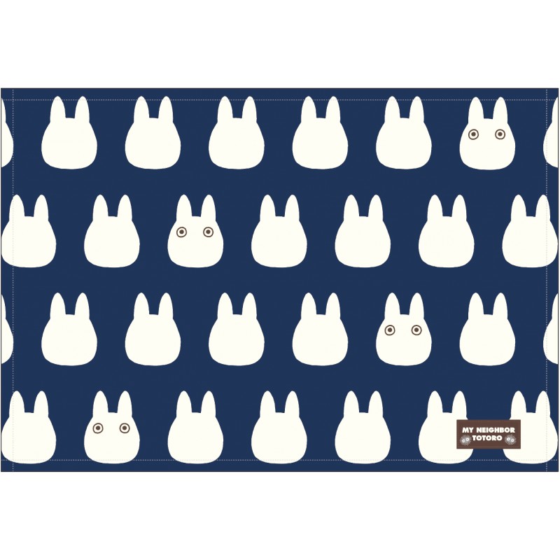 DESSOUS DE TABLE SILHOUETTE TOTORO BLANC - MON VOISIN TOTORO