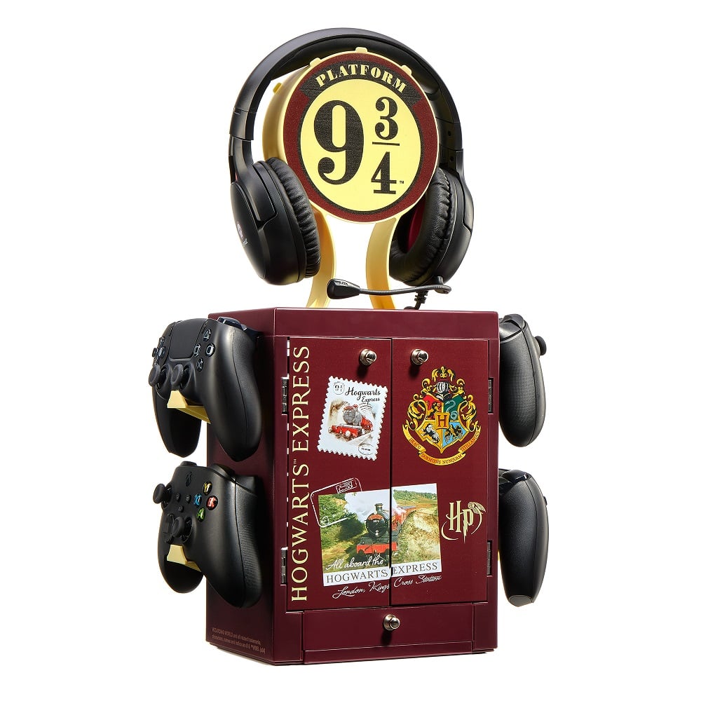 Numskull - Harry Potter - Meuble de rangement officiel Voie 9 3/4 pour gamer - flash vidéo