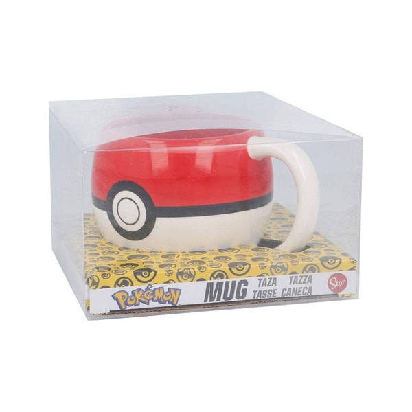 Pokémon - Tasse 3D en céramique Poké Ball - 445ml