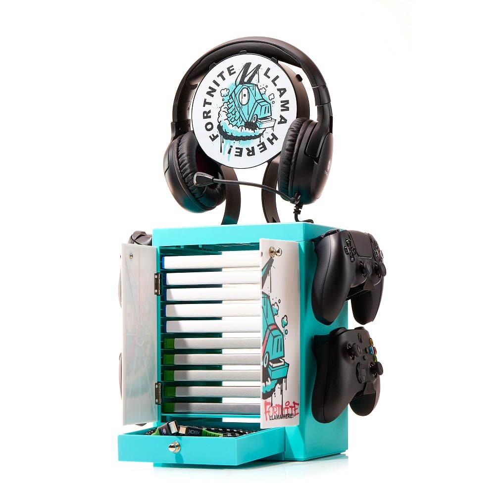 Numskull - Fortnite - Meuble de rangement officiel pour gamer - flash vidéo