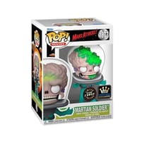 Funko Pop! Movies: Mars Attacks! - Martian Soldier (Limited Glow Chase Edition)