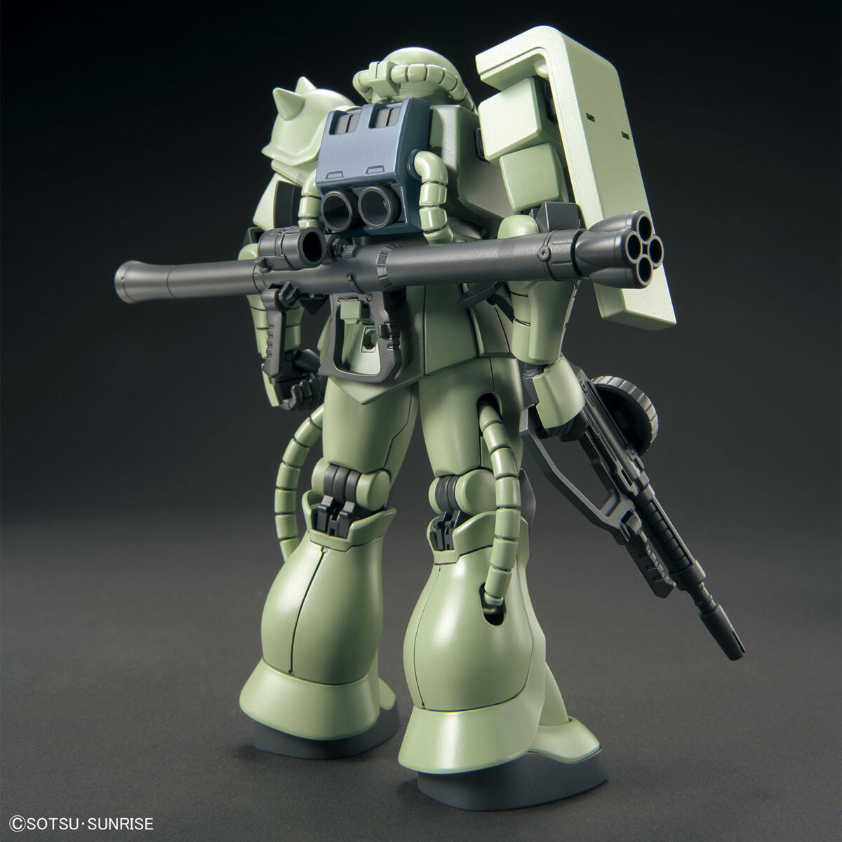 Gunpla - Mobile Suit Gundam - HG 1/144 - MS-06 Zaku II Model Kit - flash vidéo