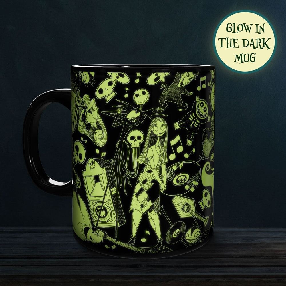 L'Étrange Noël de monsieur Jack - Mug XL Glow in the Dark - flash vidéo