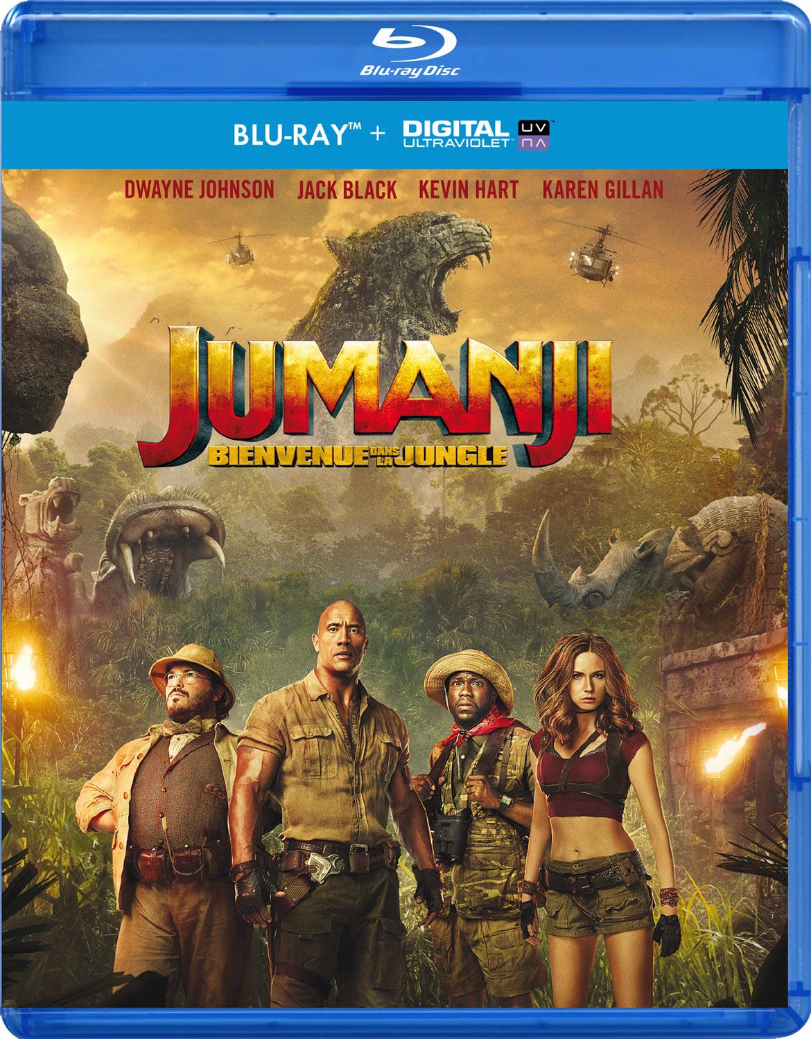 Jumanji : Bienvenue dans la jungle [Blu-ray]