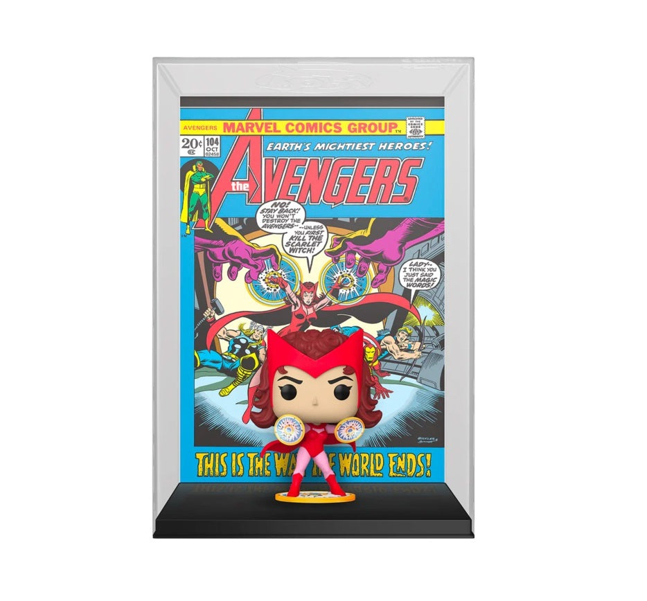 Funko NEWPop! Comic Cover: Marvel - Avengers #104 - Scarlet Witch