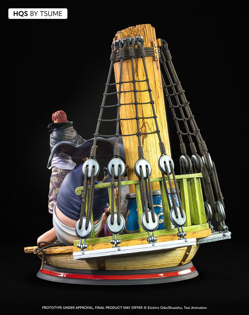 One Piece - Statue HQS+ Shanks - flash vidéo