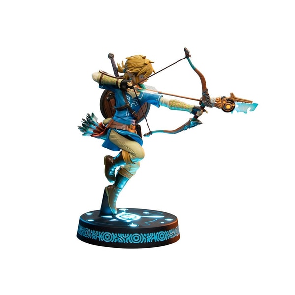 First 4 Figures - The Legend of Zelda : Breath of the Wild - Link Statue Edition Collector 25cm - flash vidéo