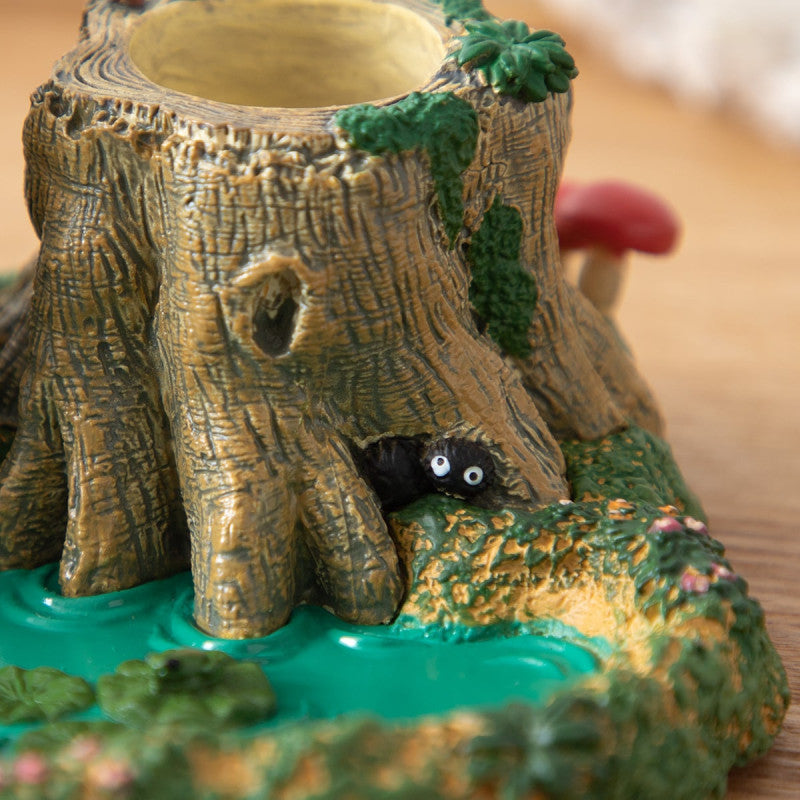 FIGURINES POT À CRAYON TOTORO AU BORD DE LA MARRE - MON VOISIN TOTORO