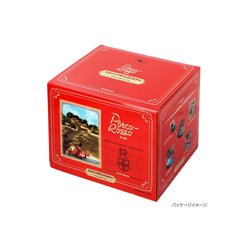 DIORAMA CACHETTE DE MARCO - PORCO ROSSO