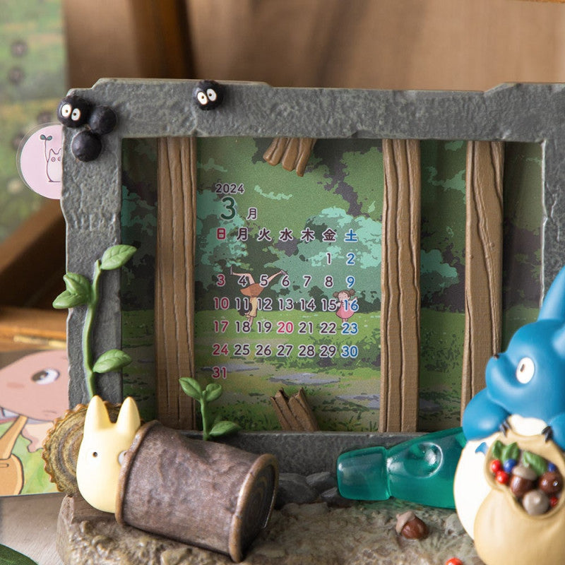 DIORAMA CADRE TOTORO & MAISON KUSAKABE - MON VOISIN TOTORO