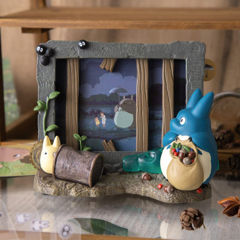 DIORAMA CADRE TOTORO & MAISON KUSAKABE - MON VOISIN TOTORO