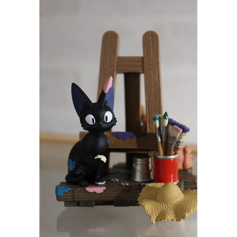 DIORAMA JIJI CHEVALET ET CALENDRIER - KIKI LA PETITE SORCIÈRE