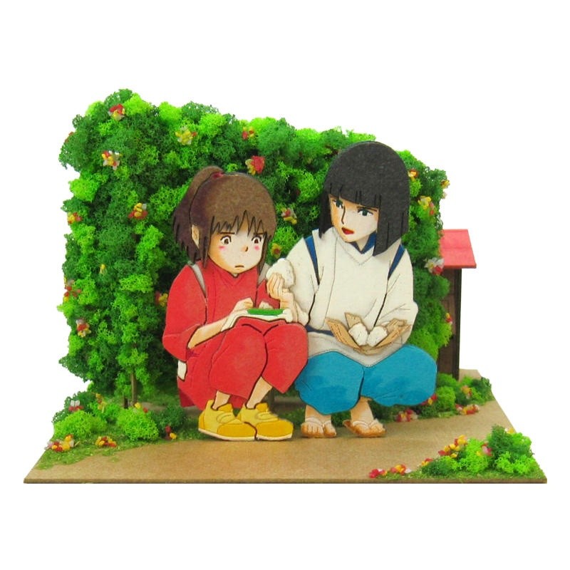 DIORAMA PAPIER CHIHIRO & HAKU - LE VOYAGE DE CHIHIRO