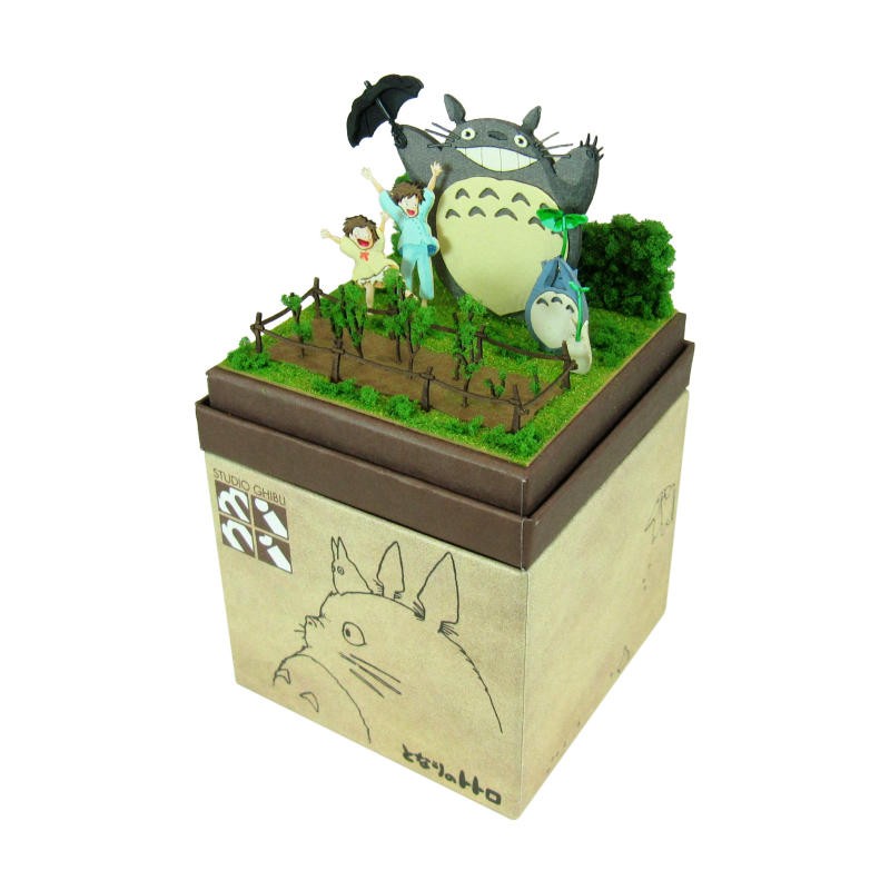 DIORAMA PAPIER DONDOKO DANCE - MON VOISIN TOTORO