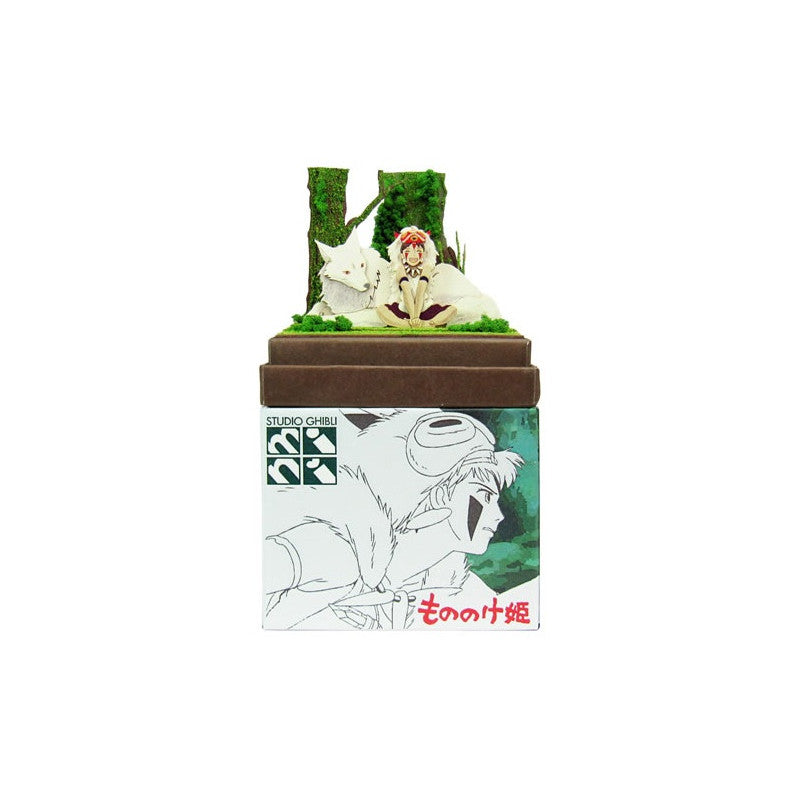DIORAMA PAPIER SAN & LOUP MORO - PRINCESSE MONONOKÉ