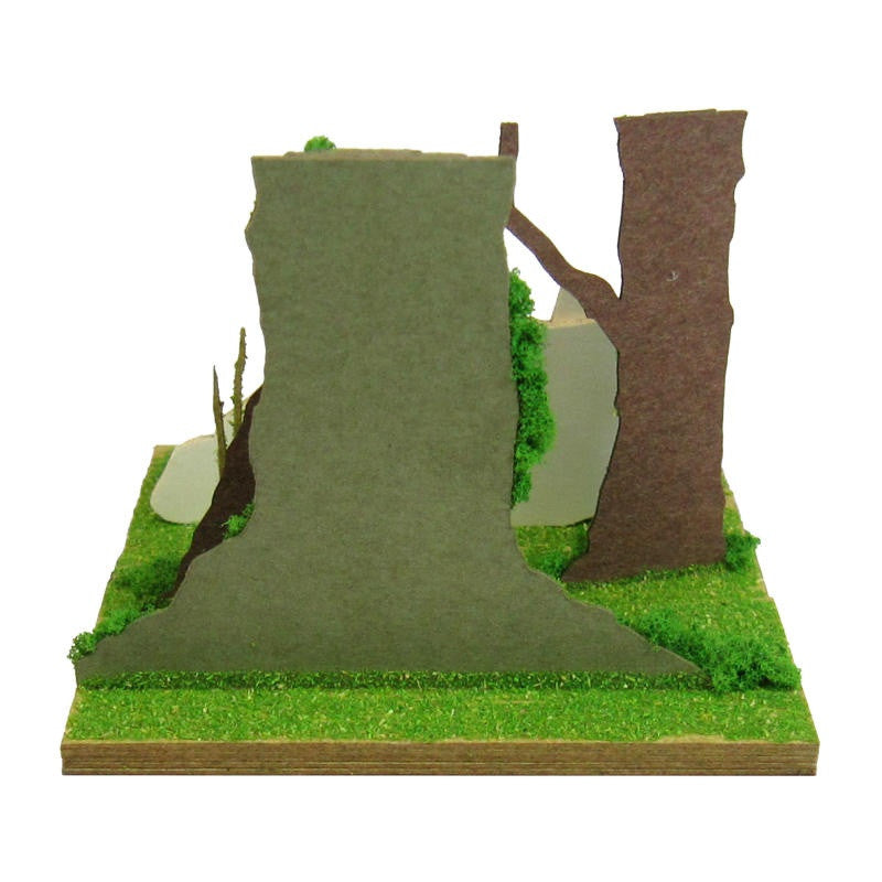 DIORAMA PAPIER SAN & LOUP MORO - PRINCESSE MONONOKÉ