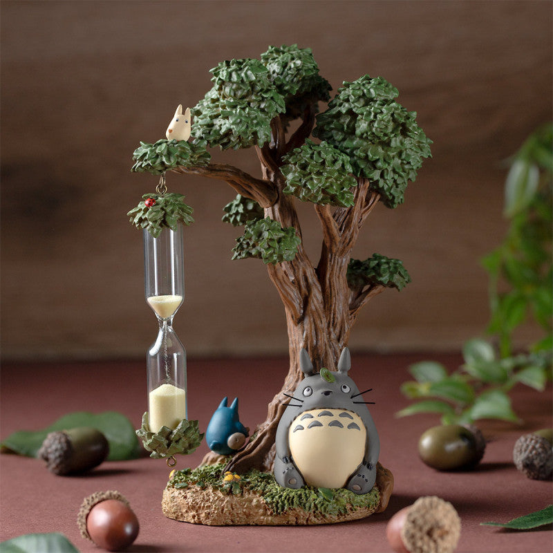 DIORAMA SABLIER CAMPHRIER & TOTOROS - MON VOISIN TOTORO