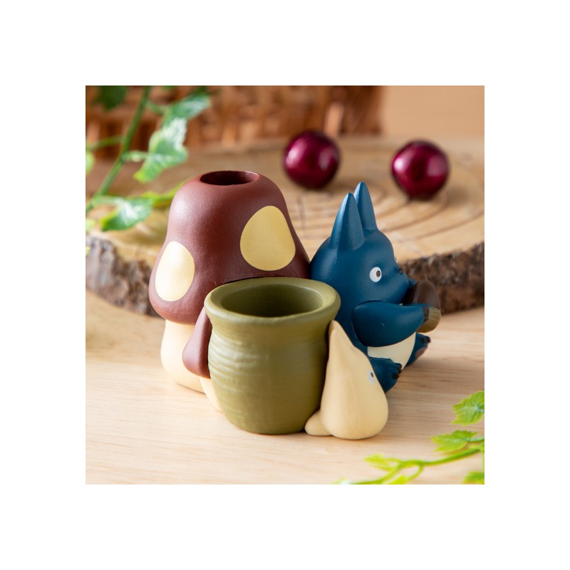 Ghibli - Mon voisin Totoro - Pot à crayon Totoro bleu & blanc