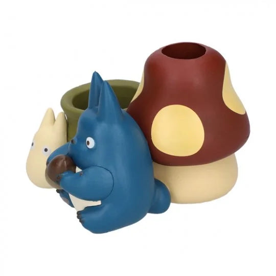 Ghibli - Mon voisin Totoro - Pot à crayon Totoro bleu & blanc - flash vidéo