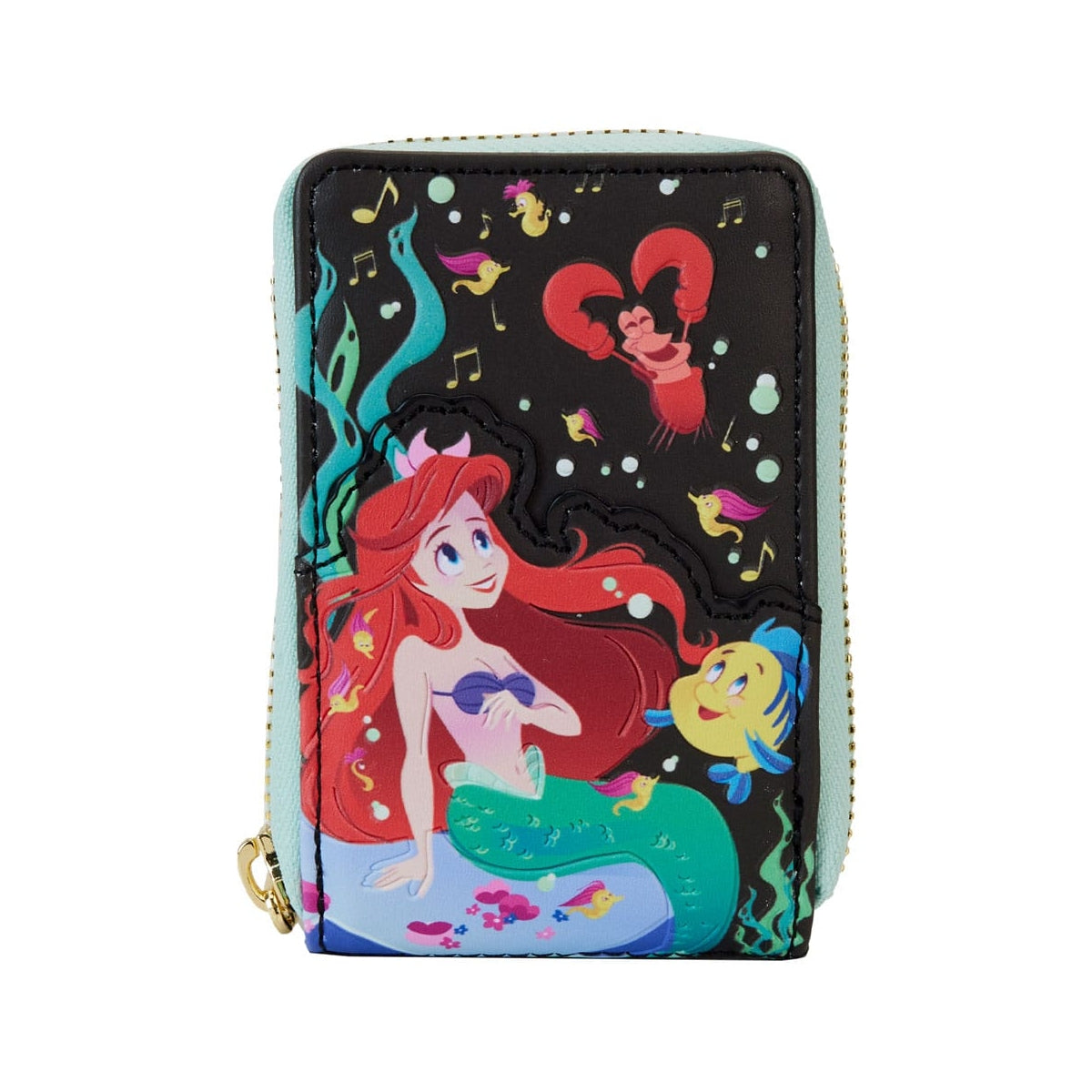 Loungefly: Disney - The Little Mermaid 35th Anniversary - Life is the Bubbles Accordion Wallet