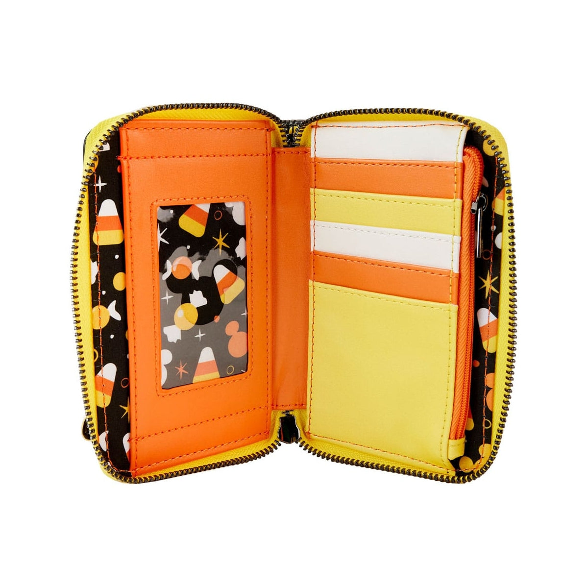Loungefly: Disney - Mickey and Friends Candy Corn Zip Around Wallet - flash vidéo