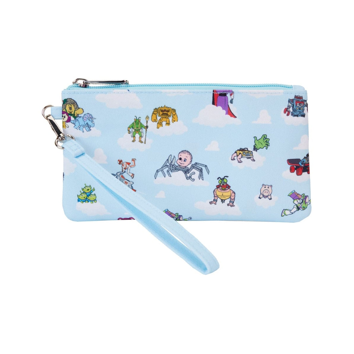 Loungefly: Disney - Toy Story - Movie AOP Collab Nylon Wristlet Wallet