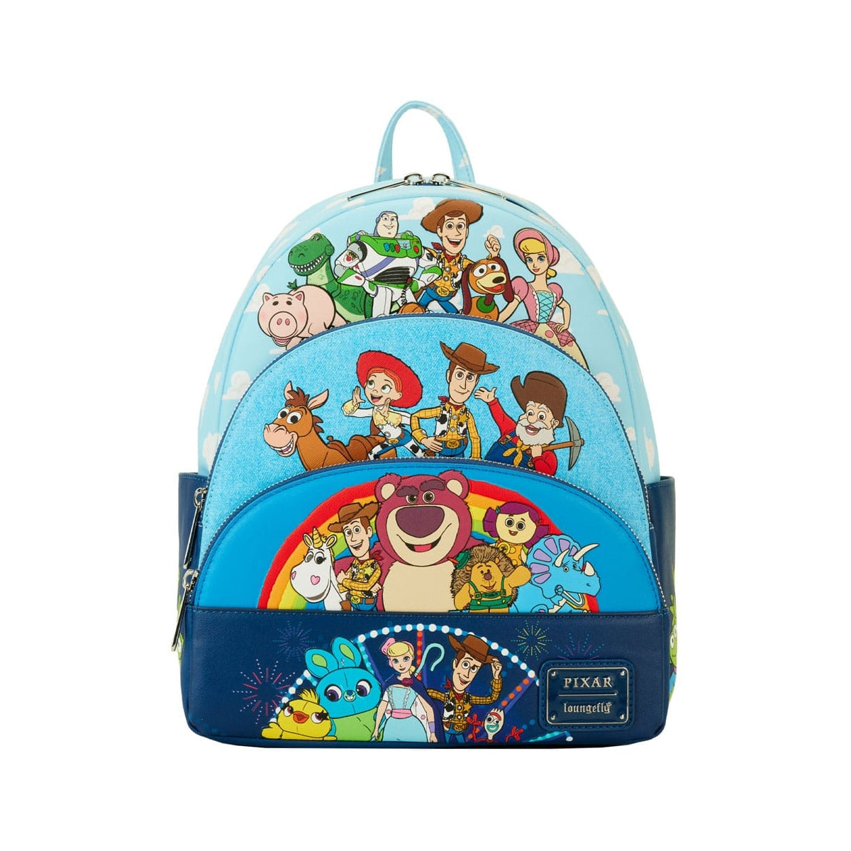 Loungefly: Disney - Toy Story - Movie Collab Triple Pocket Mini Backpack