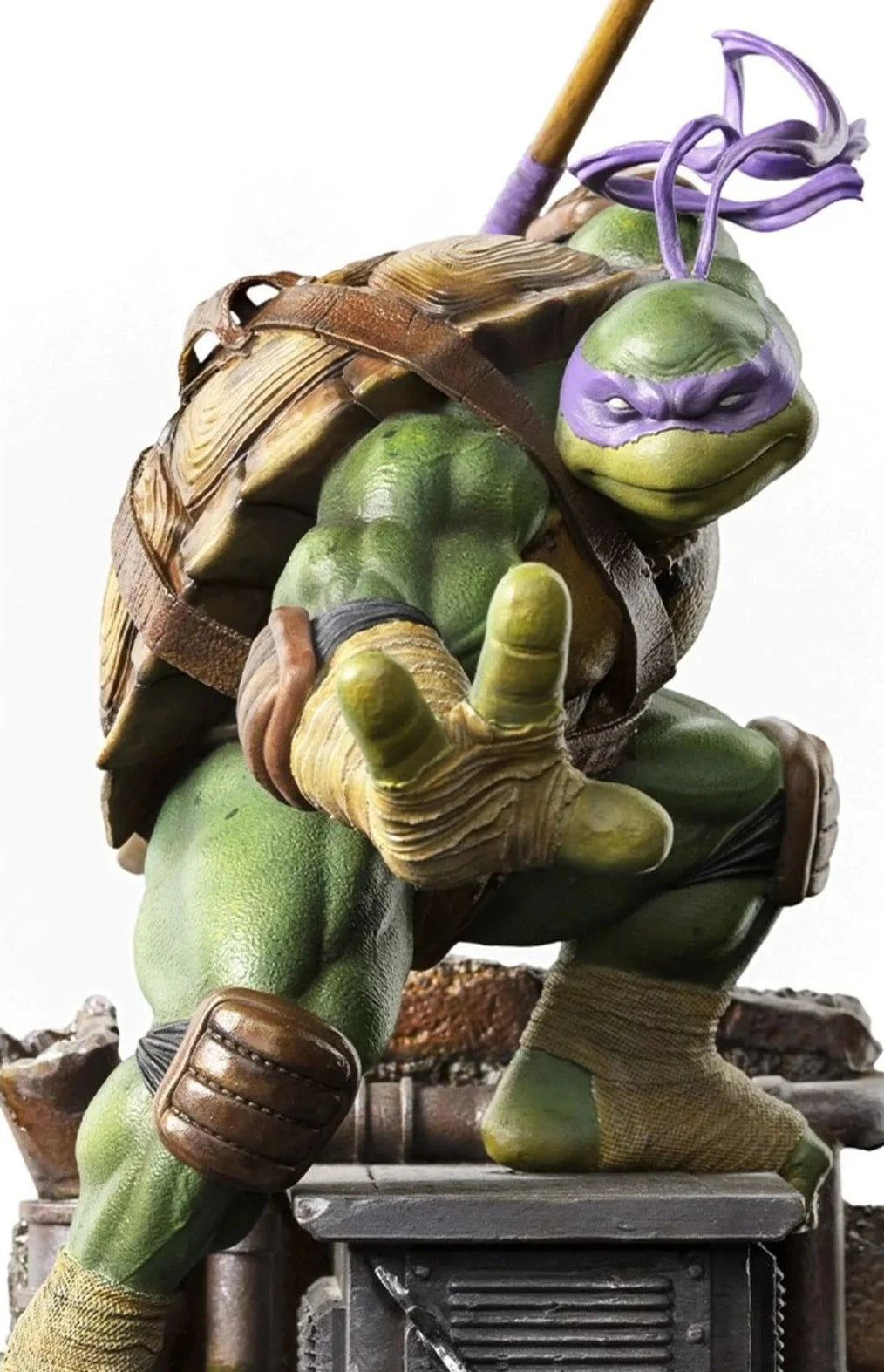 Iron Studios - BDS Arts Scale 1/10 - Teenage Mutant Ninja Turtles - Donatello Statue 24cm - flash vidéo