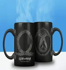 Numskull - God of War Ragnarok - Mug thermoréactif loups noirs