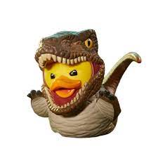 TUBBZ Canard de bain - Jurassic Park - Velociraptor (Première Édition) - flash vidéo