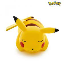 Pokemon - Wireless Lampe Led Pikachu Endormi 25 cm - flash vidéo