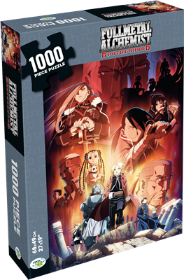 Puzzle 1000 pièces Fullmetal Alchemist Brotherhood