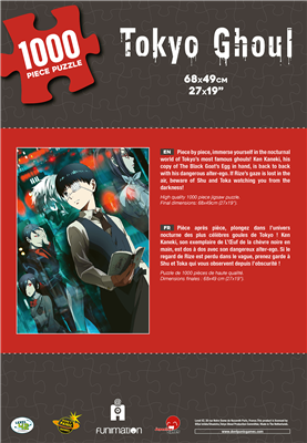 Tokyo Ghoul : Puzzle 1000 pcs