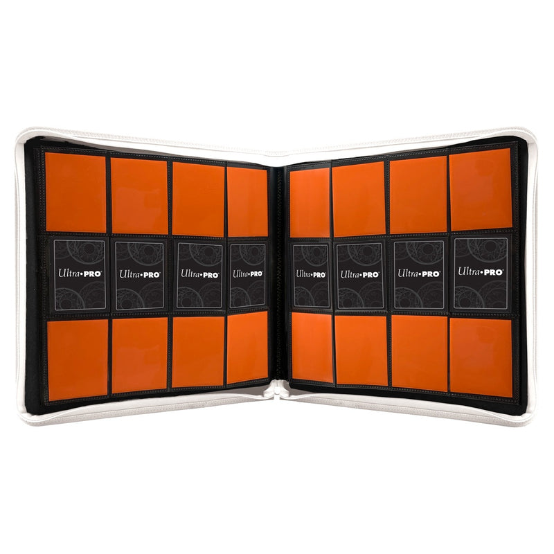 Ultra Pro - Vivid Portfolio A4 12 Pochettes avec Fermeture : Blanc