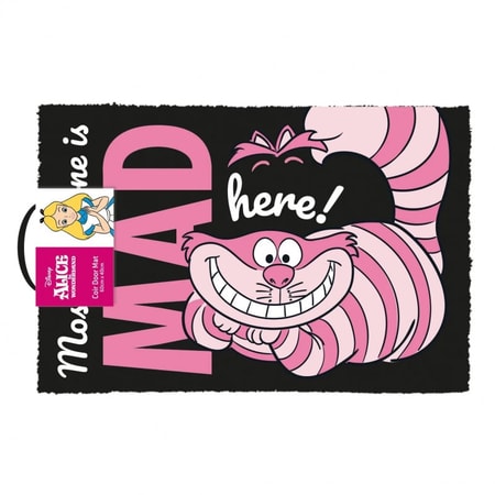 Disney - Alice au pays des merveilles - Paillasson "We're All Mad Here!" 40x60cm - flash vidéo