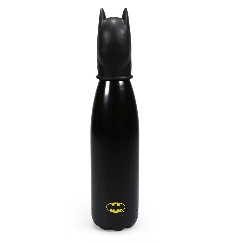 DC Comics - Bouteille d'eau en métal 500ml Batman avec bouchon 3D