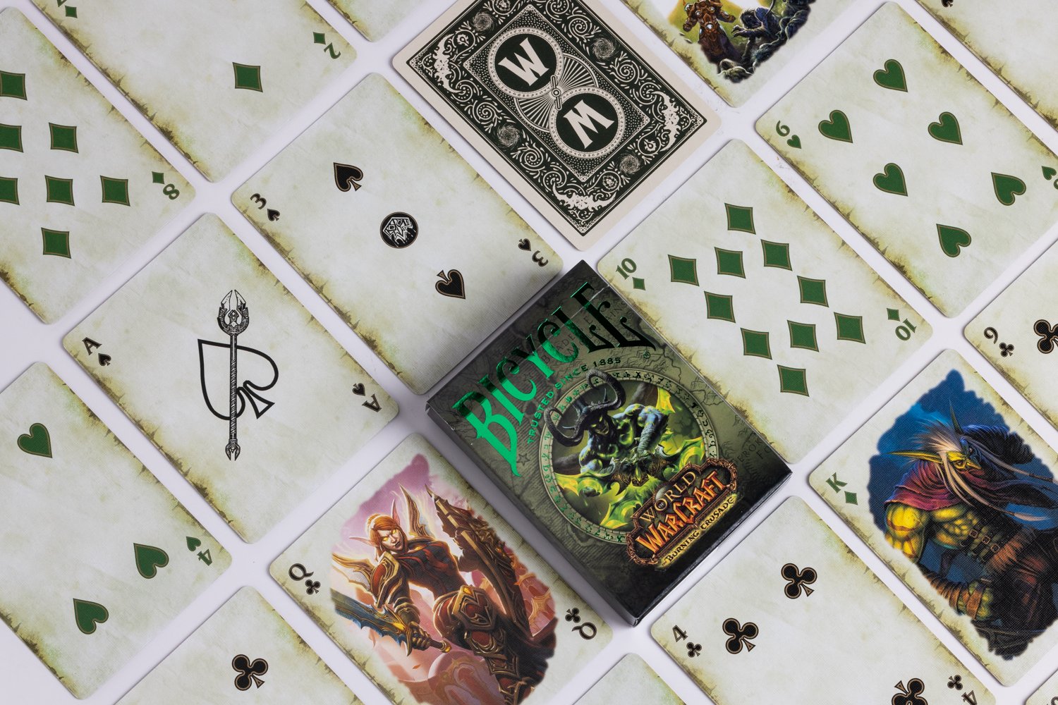 Bicycle - Carte de jeu Standard 56 pièce(s) World Of Warcaft: Burning Crusade - flash vidéo
