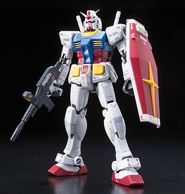 Gunpla - Mobile Suit Gundam - RG 1/144 - RX-78-2 Gundam Model Kit - flash vidéo