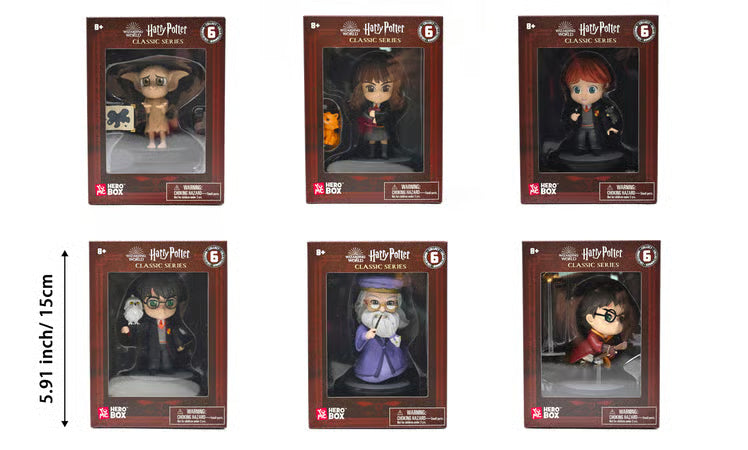 YuMe Hero Box Classic Series - Display de figurines Harry Potter 8cm (12 unités)