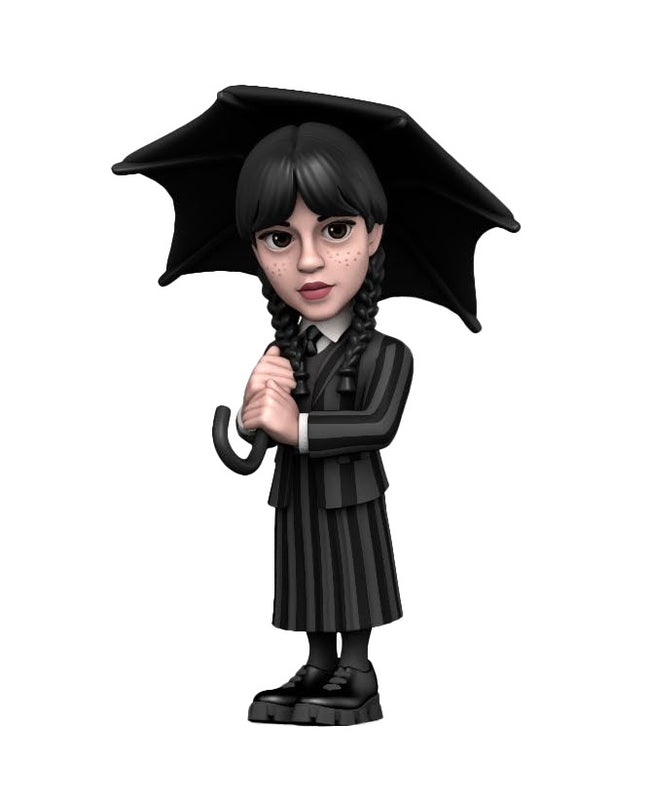 Minix - TV Series #167 - Mercredi - Mercredi Addams avec son parapluie Statue 12cm