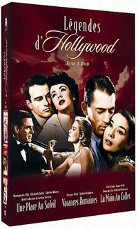 COFFRET LEGENDES D'HOLLYWOOD : VACANCES ROMAINES / UNE PLACE AU SOLEIL / LA MAIN AU COLLET [DVD]