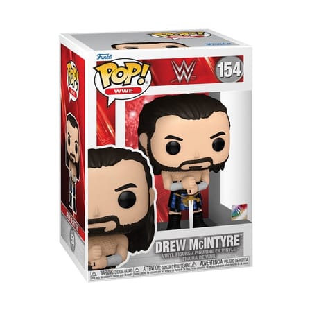 Funko Pop! WWE: Drew McIntyre - flash vidéo