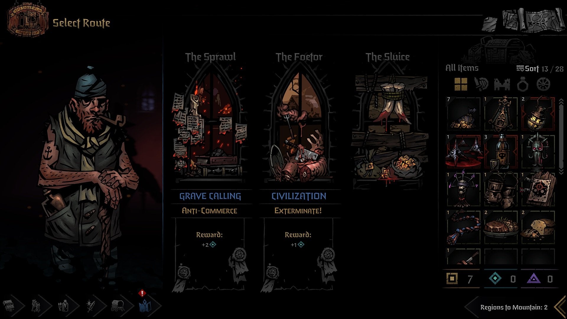 Darkest Dungeon II - flash vidéo