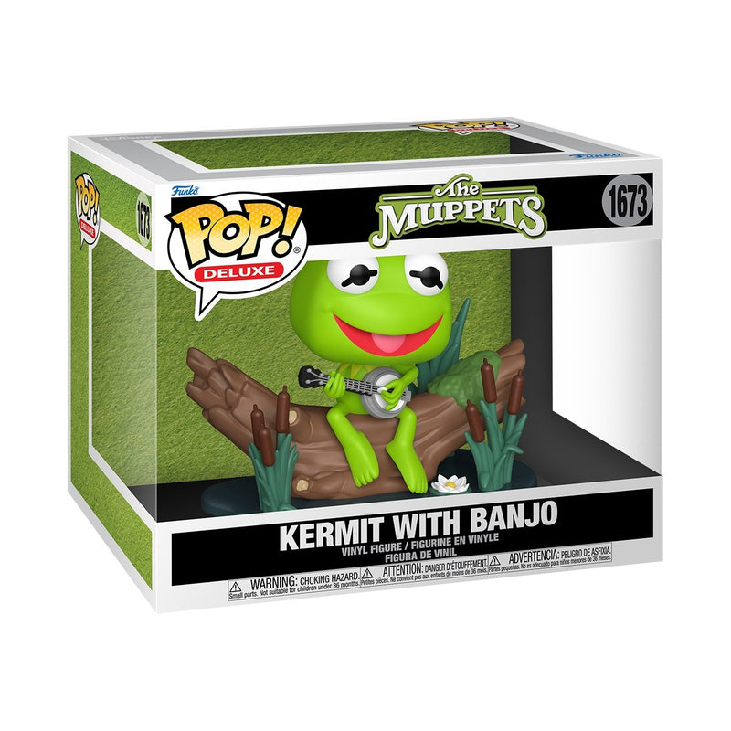Funko Pop! Deluxe: The Muppets - Kermit with Banjo