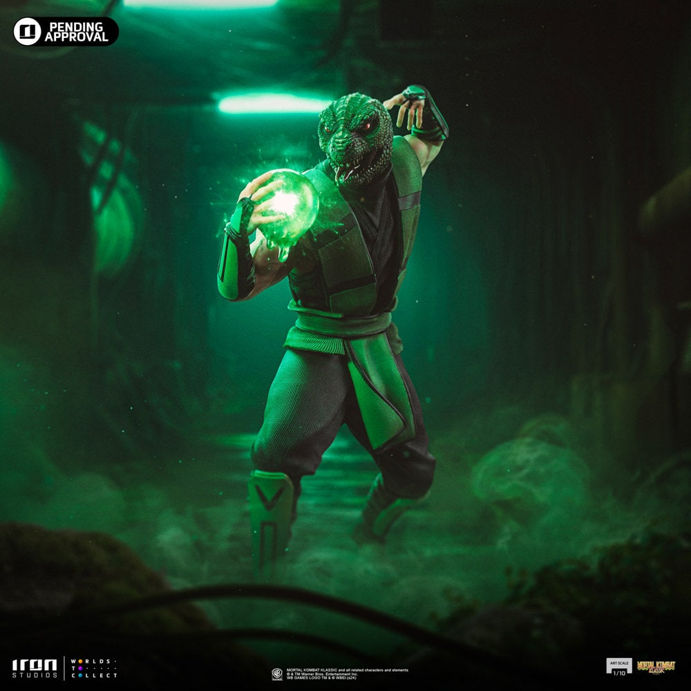 Iron Studios - Art Scale 1/10 - Mortal Kombat - Reptile Statue 21cm
