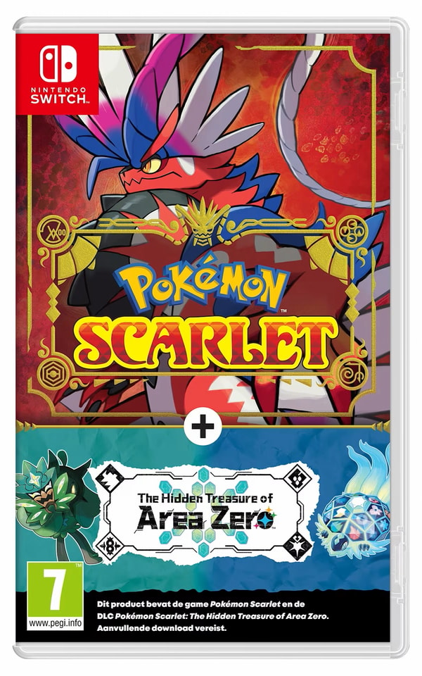 Pokémon Écarlate + Pass d'extension Le trésor enfoui de la Zone Zéro