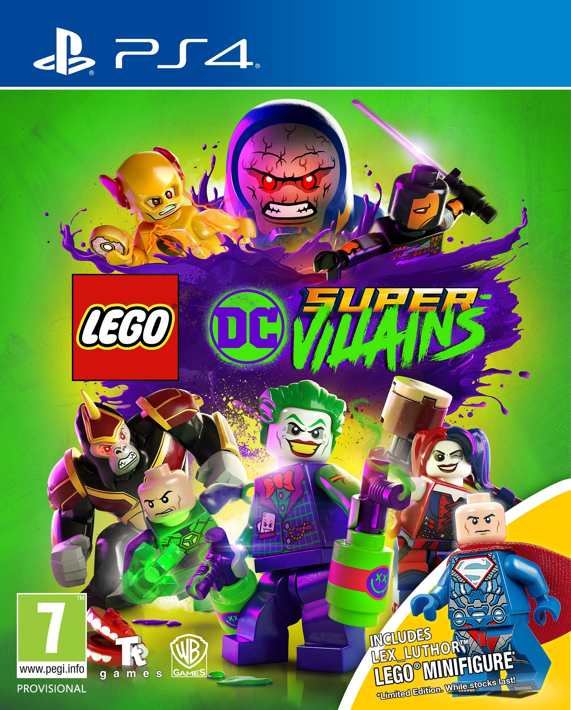 Lego DC Super-Villains Limited Minifigure Edition - flash vidéo